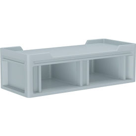 Endurance Bed 1.5, 78" x 32-1/2", Gray