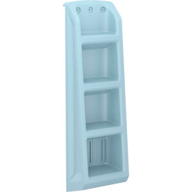 Endurance Ladder For Wall Mount Bunk, 15-1/2" x 10", Blue Gray