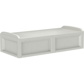 Solstice Behavioral Health Bed, 80" x 36", Stone Gray