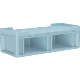 Endurance Bed 1.5, 78" x 32-1/2", Blue Gray