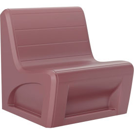 Sabre Armless Chair, Gangable, 31"W x 32"D, Burgundy