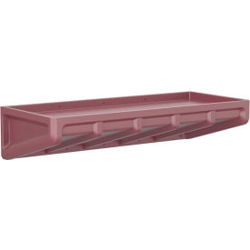 Endurance Wall Mount Bunk, 81" x 35", Burgundy