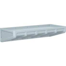 Endurance Wall Mount Bunk, 81" x 35", Gray