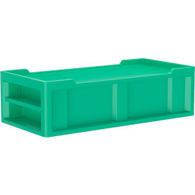 Endurance Bed 2.0 with End Storage Compartments, 86" x 42", Green