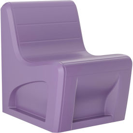 Sync Armless Slim Chair, 25"W x 32"D, Indigo