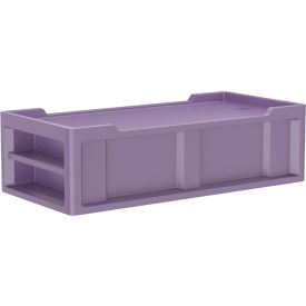 Endurance Bed 2.0 with End Storage Compartments, 86" x 42", Indigo