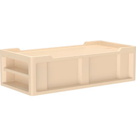 Endurance Bed 2.0 with End Storage Compartments, 86" x 42", Sand
