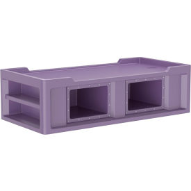 Endurance Bed 2.1 with Side/End Storage Compartments, 86" x 42", Indigo