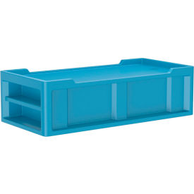 Endurance Bed 2.0 with End Storage Compartments, 86" x 42", Slate Blue
