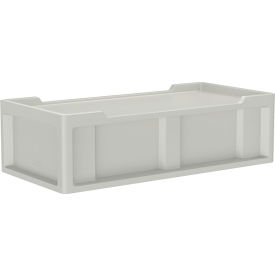 Endurance Bed 2.2 without Storage Compartments, 86" x 42", Stone Gray
