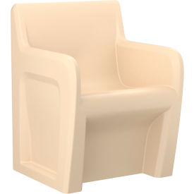 Sentinel Arm Chair with Ballast Door, Gangable, 24"W x 24"D, Sand