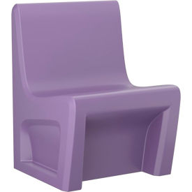 Sentinel Armless Chair, Gangable, 24"W x 24"D, Indigo