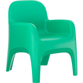 Endurance Crew Arm Chair, 25"W x 26"D, Green