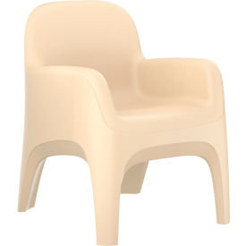 Endurance Crew Arm Chair, 25"W x 26"D, Sand
