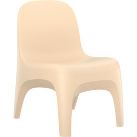 Endurance Armless Crew Chair, 22"W x 26"D, Sand