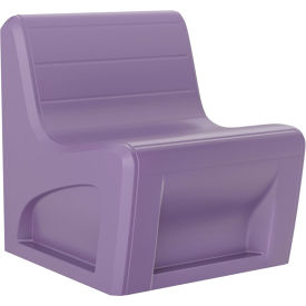 Sync Armless Modular Chair with Ballast Door, 29"W x 32"D, Indigo
