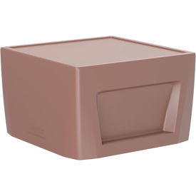 Endurance End Table with Access Door, 24" x 24", Brown