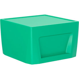 Endurance End Table with Access Door, 24" x 24", Green