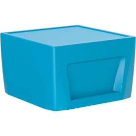 Endurance End Table with Access Door, 24" x 24", Slate Blue