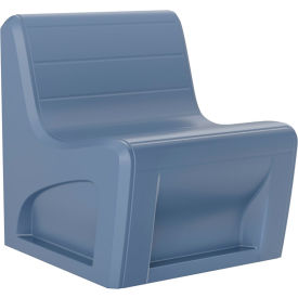 Sync Armless Modular Chair, 29"W x 32"D, Midnight Blue