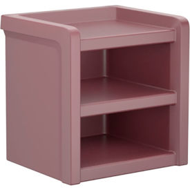 Endurance Night Stand, 21" x 18", Burgundy