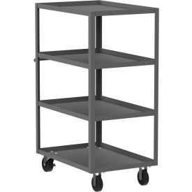 Steel Utility Cart with 4 Shelves, 3600 lb. Capacity, 41"L x 24"W x 56"H