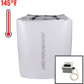 Insulated IBC Tote Heater for 330 Gal Cap., Up to 145°F, 120V