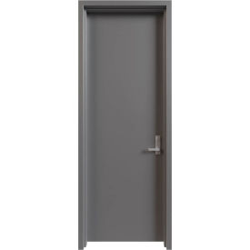 Fortis Doors Prehung Welded Frame Commercial Door Kit, Mortise Lock, Right Hand, 36"W x 96"H