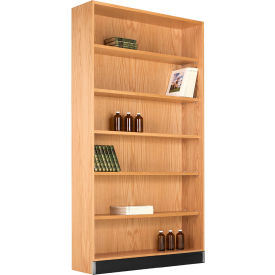 Access Tall Open Shelf Bookcase, 36"W x 16"D x 84"H, Maple
