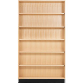 Access Tall Open Shelf Bookcase, 36"W x 22"D x 84"H, Maple