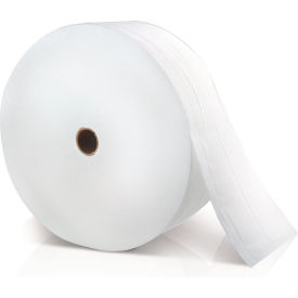LoCor Jumbo Bath Tissue, 2-Ply, White, 1200'/Roll, 12 Rolls/Case