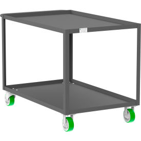 Steel Utility Cart with 2 Shelves, 2000 lb. Capacity, 53"L x 30"W x 36"H