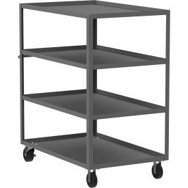 Steel Utility Cart with 4 Shelves, 3600 lb. Capacity, 53"L x 30"W x 56"H