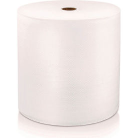 Hard Wound Roll Paper Towel, 1-Ply, 7"W x 1200'L, White, 6 Rolls/Case