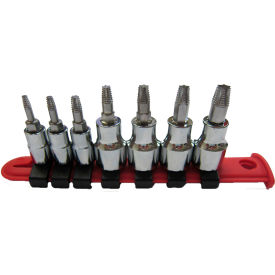 Torx Extractor Drive Bit Set, T10 - T40 Size, 7 Pieces