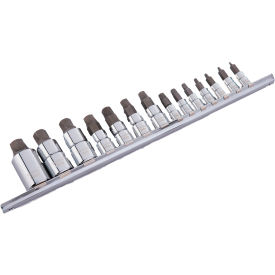 Hex Extractor Drive Bit Set, 1.5mm - 13mm Size, 14 Pieces
