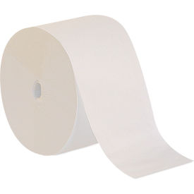 Compact Coreless Bath Tissue, 1-Ply, White, 3000 Sheets/Roll, 18/Case