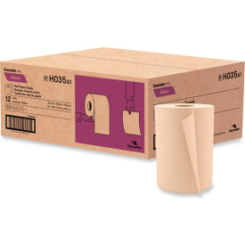 Select Hard Wound Roll Towel, 1-Ply, 7-7/8"W x 350'L, Natural, 12 Rolls/Case