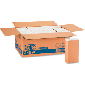 Paper Towel, 9-3/16"W x 9-3/8"L, White, 16/Case
