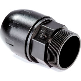 Industrial Threaded Male Adapter, 3" Pipe x 3" MNPT Nipple