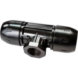 3" x 2" Fastpipe Industrial Reducing Tee Female NPT