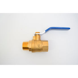 Brass Ball Valve, Male x Female, 1/2" NPT