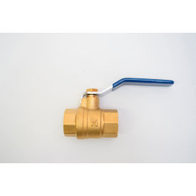 Brass Ball Valve, Female x Female, 1-1/2" NPT