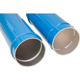 Fastpipe Industrial 4" Aluminum Pipe, 19-3/16'L