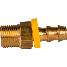 3/8" Push On Hose Fitting x 1/4" Male NPT
