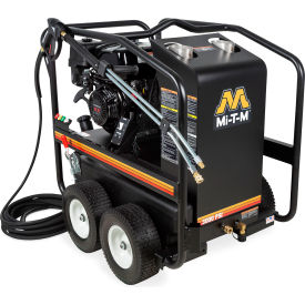 Portable Gasoline Hot Water Pressure Washer, GX270 Honda, 3000 PSI, 2.9 GPM