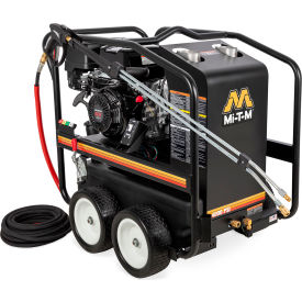 Portable Gasoline Hot Water Pressure Washer, 420cc, 4000 PSI, 3.3 GPM