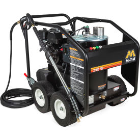 Portable Gasoline Hot Water Pressure Washer, GX200 Honda Engine, 2500 PSI, 2.6 GPM