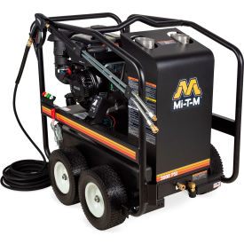 Portable Gasoline Hot Water Pressure Washer, 3000 PSI, 2.9 GPM