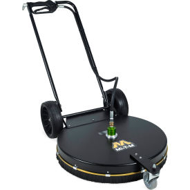 28" Rotary Surface Cleaner with Wheels, Steel, Max 4000 PSI, 2 Nozzles